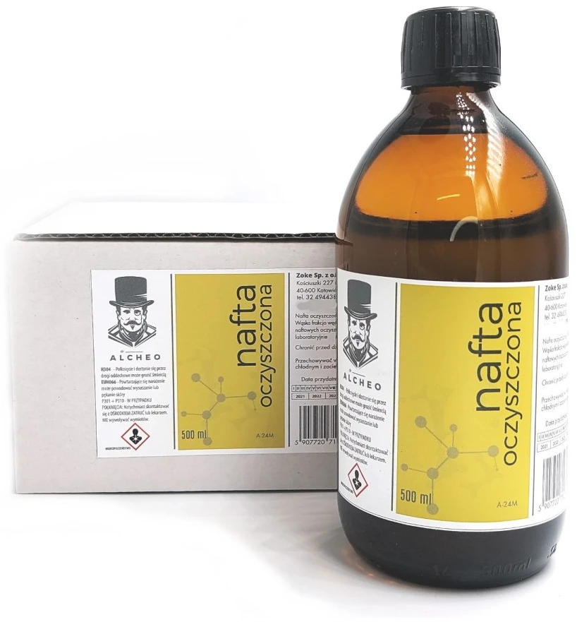drAlcheo | Zoke Nafta oczyszczona laboratoryjnie Ultraczysta 500ml