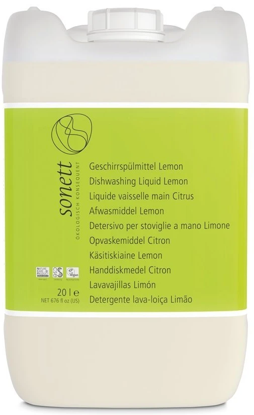 Sonett | Płyn do mycia naczyń CYTRYNOWY (20L) 20000ml