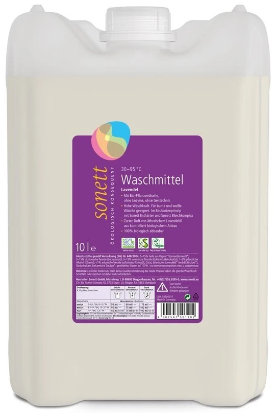 Sonett | Płyn do prania LAWENDOWY (10L) 10000ml