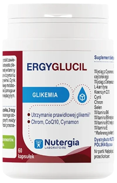 Nutergia | Ergyglucil 60 kapsułek
