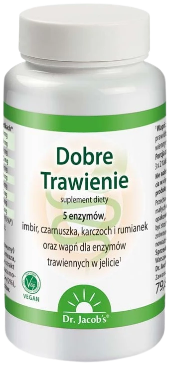Dr Jacobs | Dobre trawienie 90 tabletek