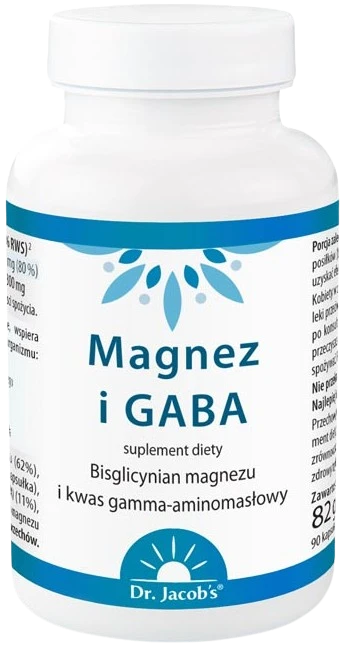 Dr Jacobs | Magnez i GABA 90 kapsułek