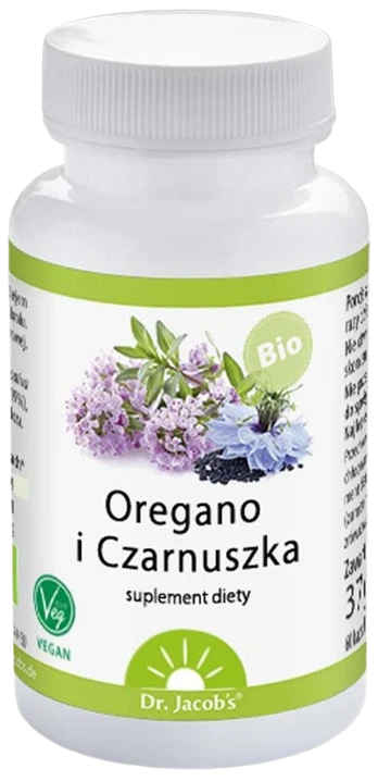 Dr Jacobs | Oregano i czarnuszka 60 kapsułek