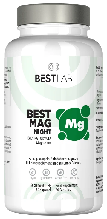 BESTLAB | BestMag Day & Night 2X 60 kapsułek