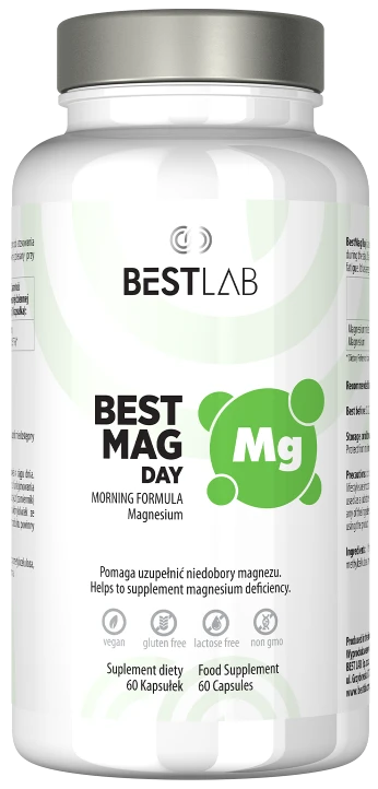 BESTLAB | BestMag DAY 60 kapsułek