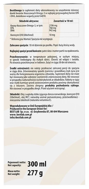 BESTLAB | BestOmega 300ml