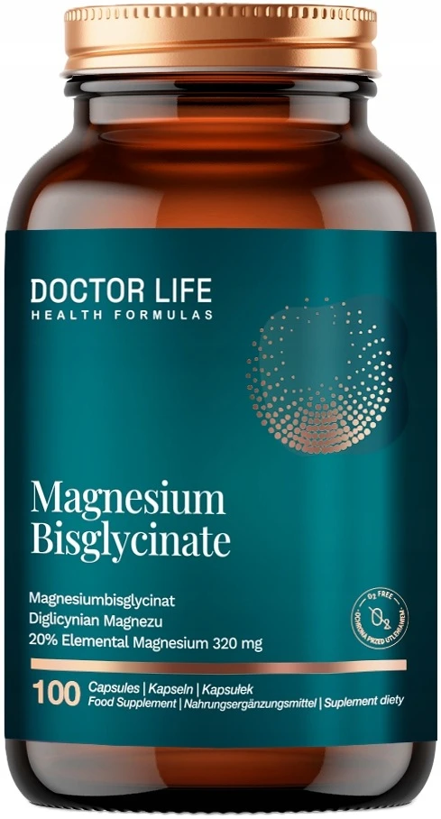 Doctor Life | Magnesium Bisglycinate 100 kapsułek