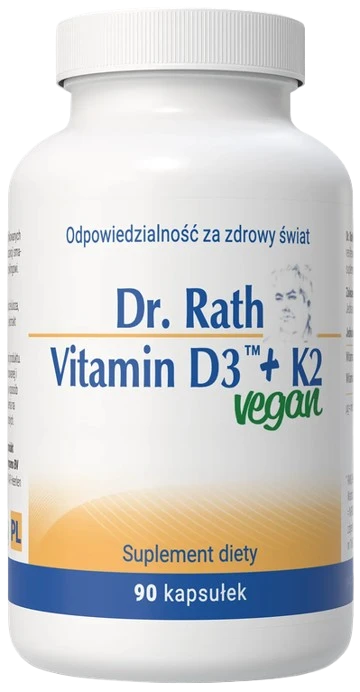 Dr Rath | Vitamin D3™ + K2 Vegan 90 kapsułek