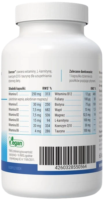 Dr Rath | Enercor 60 tabletek