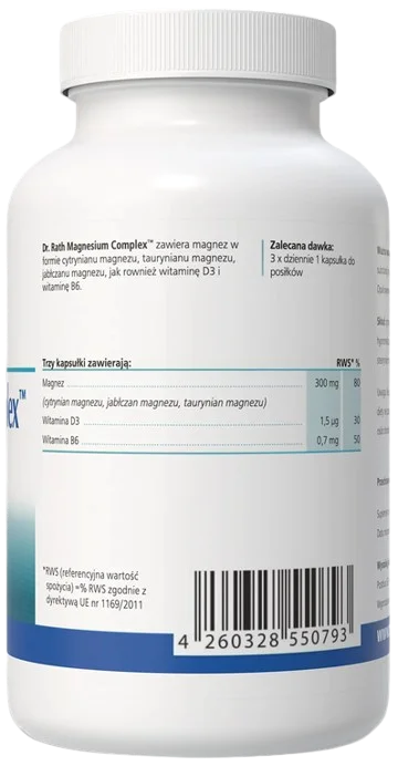 Dr Rath | Magnesium Complex 90 kapsułek
