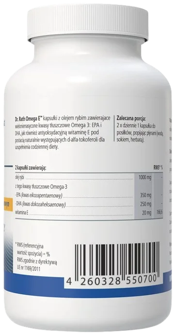 Dr Rath | Omega E™ 60 kapsułek