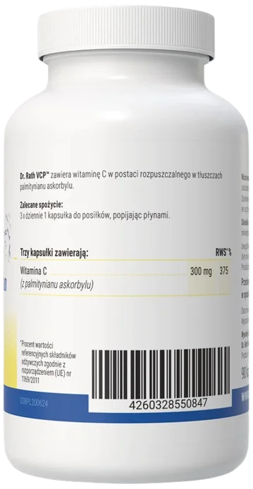 Dr Rath | Witamina-C-Palmitynian VCP™ 90 kapsułek
