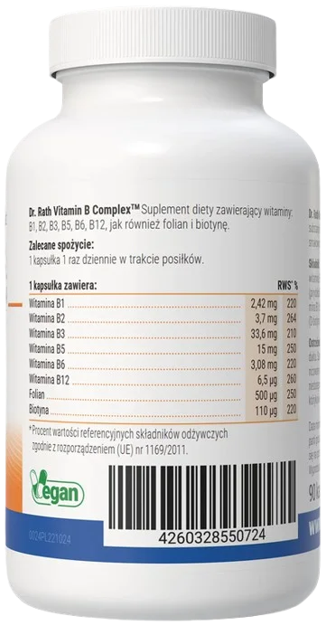 Dr Rath | Vitamin B-Complex™ 90 kapsułek